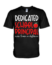 Load image into Gallery viewer, Dedicated School Principal Wven From A Distance Trending Guys V-Neck
