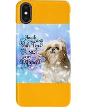 Load image into Gallery viewer, Angels And Shih Tzu Are Not Different Gift For Dog Lovers Phone case
