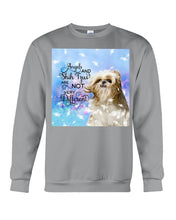 Load image into Gallery viewer, Angels And Shih Tzu Are Not Different Gift For Dog Lovers Sweatshirt
