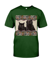 Load image into Gallery viewer, Lovely Phone Case Cute Black Cat Boho Pattern Gift For Cat Lovers Guys Tee
