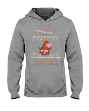 Load image into Gallery viewer, Cow I Need Somebody Who Sees The Crazy And Still Wants Me Hoodie
