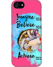 Load image into Gallery viewer, Fishing With All Your Heart Gift For Men Phone case
