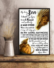 Load image into Gallery viewer, Dragon   Gift For Son Always Carry You In My Heart Custom Design Vertical Poster
