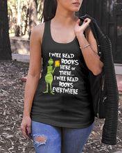 Load image into Gallery viewer, I’ll Read Book Everywhere Great Gift For Book Lovers Ladies Flowy Tank
