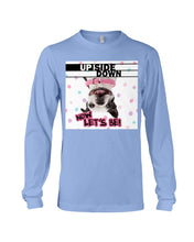 Load image into Gallery viewer, Boston Upside Down Now Let's Be Gift For Dog Lovers Unisex Long Sleeve
