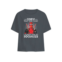 Load image into Gallery viewer, Deadpool I Almost Had To Socialize Gift For Fans Baby Onesie
