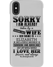Load image into Gallery viewer, Gift For Husband I Love Here Forever And Always Phone case
