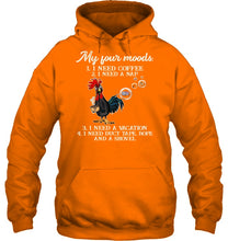 Load image into Gallery viewer, I Need Coffee A Nap A Vacation Duct Tape Hope And A Showel Hoodie
