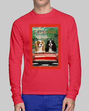Load image into Gallery viewer, Cavalier Happy Holiday Gift For Dog Lovers Unisex Long Sleeve
