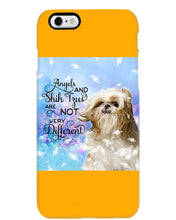 Load image into Gallery viewer, Angels And Shih Tzu Are Not Different Gift For Dog Lovers Phone case

