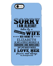 Load image into Gallery viewer, Gift For Husband I Love Here Forever And Always Phone case
