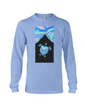 Load image into Gallery viewer, Magical Blue Turtle Pattern Gift For Turtle Lovers Unisex Long Sleeve
