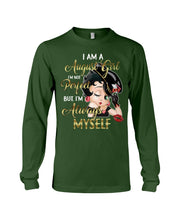 Load image into Gallery viewer, Birthday Gift For August Girl She’s Perfect But She Always Herself Unisex Long Sleeve
