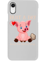 Load image into Gallery viewer, Fart A Day Keep The Doctor Away Gift For Pig Lovers Phone case
