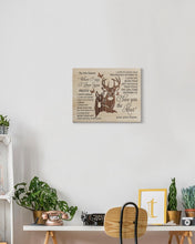 Load image into Gallery viewer, I Love You More Custom Name Deer Gift For Boyfriend Matte Canvas
