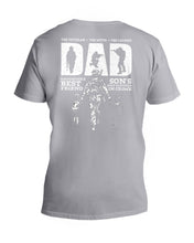 Load image into Gallery viewer, Daughter's Best Friend Son's Best Partner Birthday Gift For Dad Guys V-Neck
