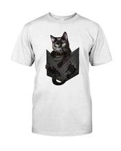Load image into Gallery viewer, Cat In Your Front Pocket Perfect Gift For Friends Who Loves Cat Guys Tee
