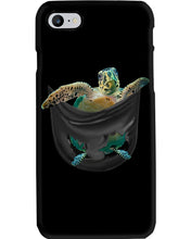 Load image into Gallery viewer, Lovely Phone Case Turtle In Your Pocket Gift For Turtle Lovers Phone case
