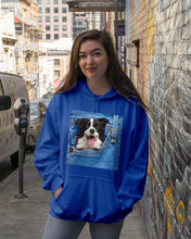 Load image into Gallery viewer, Border Collie In Denim Pocket Gift For Dog Lovers Hoodie
