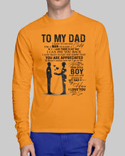Load image into Gallery viewer, Giving For  Dad Let You Know You're Appreciated  Custom Design Unisex Long Sleeve
