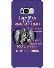 Load image into Gallery viewer, July Man Son Of God Birthday Meaningful Gift For Men Phone case

