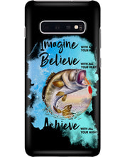Load image into Gallery viewer, Fishing With All Your Heart Gift For Men Phone case

