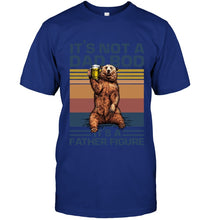 Load image into Gallery viewer, It's Not A Dad Bod It's A Father Figure Bear Guys Tee
