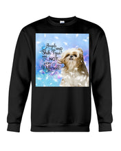 Load image into Gallery viewer, Angels And Shih Tzu Are Not Different Gift For Dog Lovers Sweatshirt
