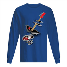 Load image into Gallery viewer, Funny Bass Inside Gift For Music Lovers Unisex Long Sleeve
