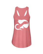 Load image into Gallery viewer, Cat Lovers Unqiue Design Gift For Friends Who Loves Cats Ladies Flowy Tank
