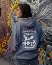 Load image into Gallery viewer, Je Suis Né El En   Jarvier   Enfer Le Diable N Aime Pas Birthday Gift Hoodie

