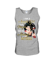 Load image into Gallery viewer, Birthday Gift For August Girl She’s Perfect But She Always Herself Unisex Tank Top
