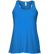 Load image into Gallery viewer, Aussie Papa America Flag Unique Custom Design For Dog Lovers Ladies Flowy Tank
