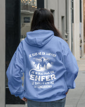 Load image into Gallery viewer, Je Suis Né El En   Jarvier   Enfer Le Diable N Aime Pas Birthday Gift Hoodie
