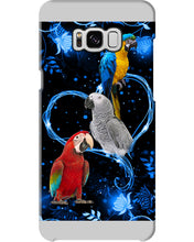Load image into Gallery viewer, Lovely Phone Case Twinkling Blue Heart Gift For Parrots Lovers Phone case

