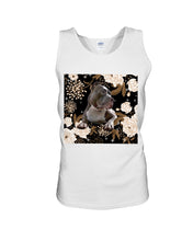 Load image into Gallery viewer, Gift For Dog Lovers Pitbull Bright Peonies Unisex Tank Top

