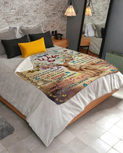 Load image into Gallery viewer, I Want You To Believe Deep In Your Heart Hunting Gift For Wife Sherpa Blanket
