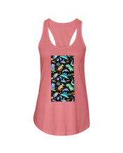 Load image into Gallery viewer, Lovely Phone Case With Dragons Gift For Dragon Lovers Ladies Flowy Tank
