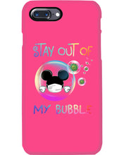 Load image into Gallery viewer, Lovely Phone Case Rainbow Design Stay Out Of My Bubble Gift For Friends Phone case
