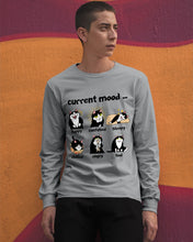Load image into Gallery viewer, Current Black Cat's Mood Gift For Cat Lovers Unisex Long Sleeve
