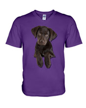 Load image into Gallery viewer, Labrador Retriever Custom Design Gift For Labrador Retriever Lovers Guys V-Neck
