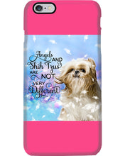 Load image into Gallery viewer, Angels And Shih Tzu Are Not Different Gift For Dog Lovers Phone case
