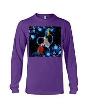 Load image into Gallery viewer, Lovely Phone Case Twinkling Blue Heart Gift For Parrots Lovers Unisex Long Sleeve
