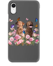 Load image into Gallery viewer, Gift For Dog LoversChesapeake Bay Retriever With Peonies Phone case
