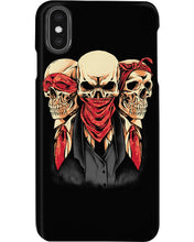 Load image into Gallery viewer, Black Phone Case With Skulls Design Gift For Friends Phone case
