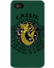 Load image into Gallery viewer, Gift For Cassie Girl The Soul Of A Mermaid Phone case
