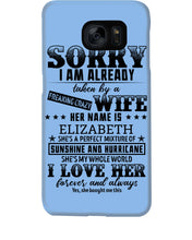 Load image into Gallery viewer, Gift For Husband I Love Here Forever And Always Phone case
