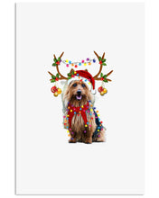 Load image into Gallery viewer, Australian Terrier Gorgeous Reindeer Christmas Gift For Dog Lovers Vertical Poster
