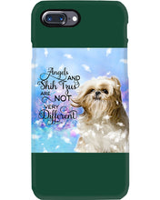 Load image into Gallery viewer, Angels And Shih Tzu Are Not Different Gift For Dog Lovers Phone case

