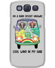 Load image into Gallery viewer, Elephants On A Dark Desert Highway Cool Wind In My Hair Phone case
